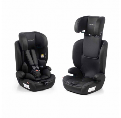 Silla de coche infantil VIVITTA KALI IBELT  BLACK CROSS EMBOSSED
