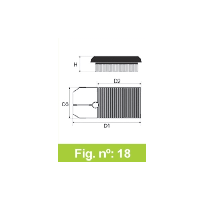 Filtro Tipo Original Seat Leon 1,4l I 16v   Año 00>05 Cv-75 Forma Panel