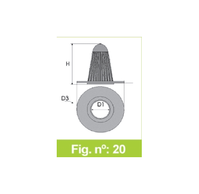 Filtro Tipo Original Ford Mustang 5,0l I V8 Año 94>95 Cv-240 Forma Redondo