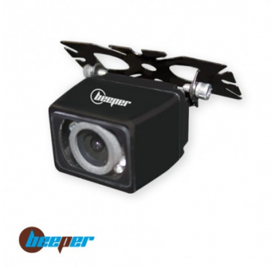 Camara De Marcha Atras 7" Negra Rw7 Beeper