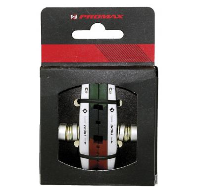 PROMAX Brake pads for V-Brakes 3-colour