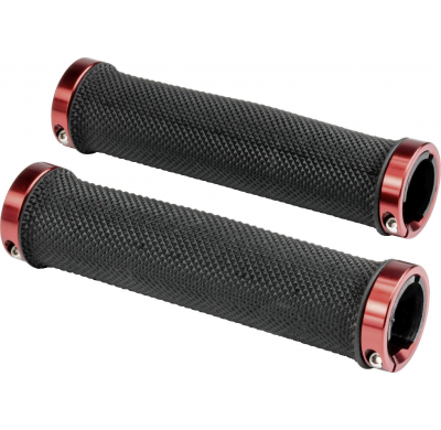 ergotec Grips MTB RSK-09-2 LOCKING black/red