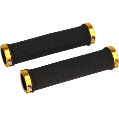 ergotec Grips MTB RSK-09-2 LOCKING black/gold