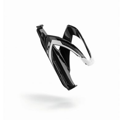 ELITE Bottlecage CUSTOM RACE black glossy white graphic