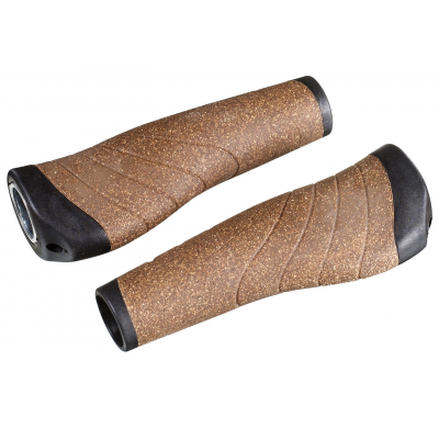 ergotec Grips Dura Kork - brown / black