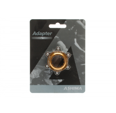 Ashima Center Lock to 6-bolt Adapter gold