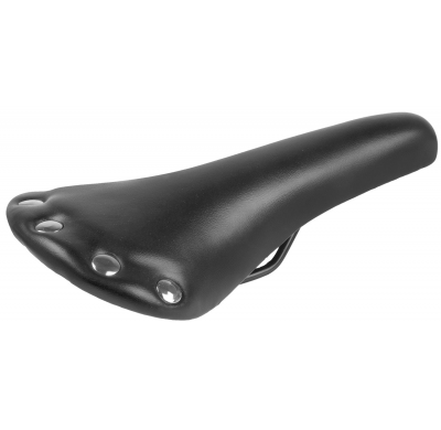 VENTURA rivet saddle 278x153 black