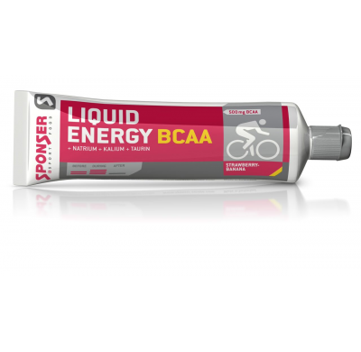 Sponser Liquid Energy BCAA Gel 20x 70g Aroma: strawberry/banana