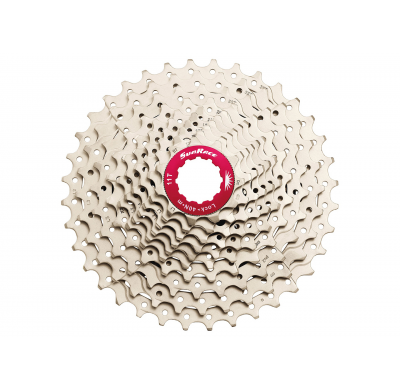 SunRace Cassette sprocket CSMX0 10-speed 11-36 - metallic