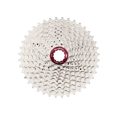 SunRace Cassette sprocket CSMX3 10-speed 11-46 - metallic
