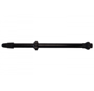 Barbieri tubeless valve aluminium SV 80mm black 1 piece