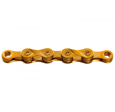 KMC X9 Ti-N Gold 114-glides 9-speed