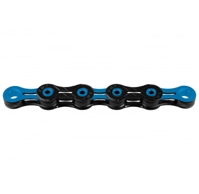 KMC Chain X-10 SL DLC 116 glides black-blue triple X