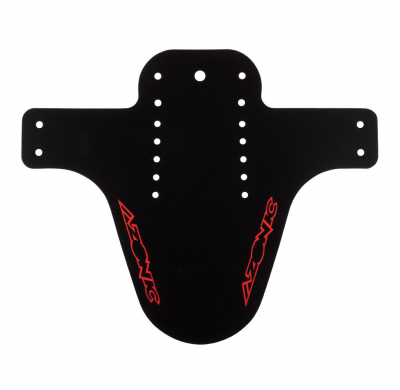 Azonic Splatter Fender Logo black/red