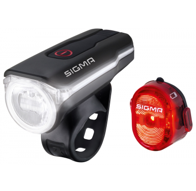 Sigma Sport AURA 60 + NUGGET II set of lights USB
