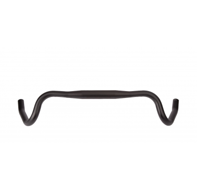 ergotec Handlebar Gravel 31.8mm width: 480mm/620mm height: 0mm Drop: 110mm Backsweep: 21° black