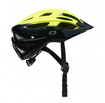 O´NEAL OUTCAST Helmet SPLIT V.22 black/neon yellow L/XL (58-62 cm)
