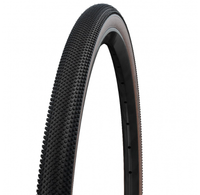 Schwalbe G-ONE ALLROUND 28x1.35 700x35C folding, black/bronze