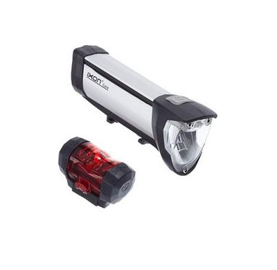 Busch & Müller Set of lights front & rear IXON Core + IXXI  50 Lux