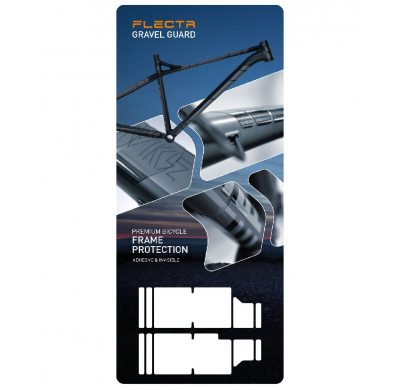 FLECTR, Frame protectors, Gravel Guard, MTB suspension fork Protector KIT