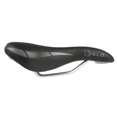 VELO Saddle wide:channel-f women black