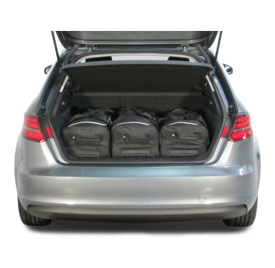 Set maletas especifico AUDI A3 Sportback (8V) G-Tron 2013- 5d CAR-BAGS (3x Trolley + 3x Bolsa de mano)