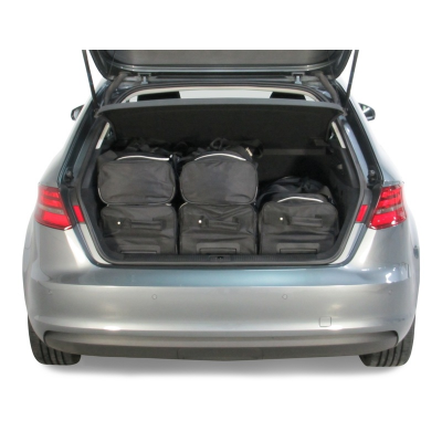 Set maletas especifico AUDI A3 Sportback (8V) G-Tron 2013- 5d CAR-BAGS (3x Trolley + 3x Bolsa de mano)