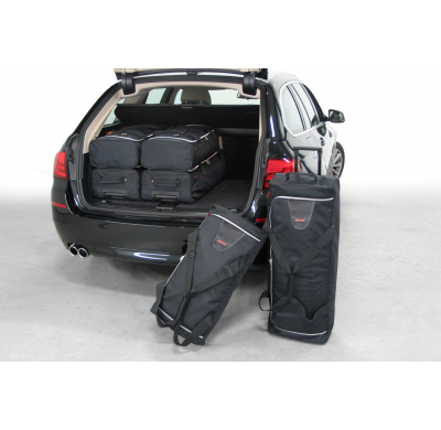 Set maletas especifico BMW 5 series Touring (F11) 2011-2017 wagon CAR-BAGS (3x Trolley + 3x Bolsa de mano)