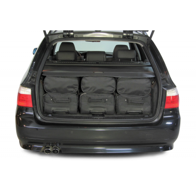 Set maletas especifico BMW 5 series Touring (E61) 2004-2011 wagon CAR-BAGS (3x Trolley + 3x Bolsa de mano)