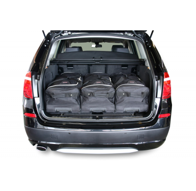 Set maletas especifico BMW X3 (F25) 2011- suv CAR-BAGS (3x Trolley + 3x Bolsa de mano)