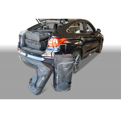 Set maletas especifico BMW X4 (F26) 2014- suv CAR-BAGS (3x Trolley + 3x Bolsa de mano)
