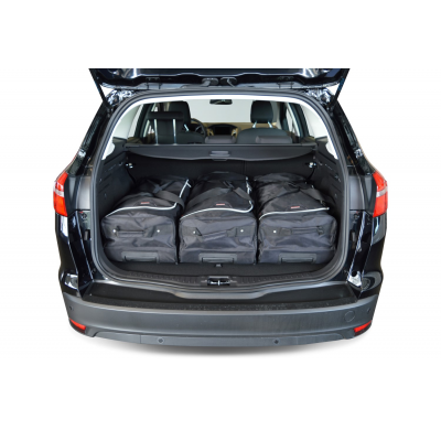 Set maletas especifico FORD Focus III 2011- wagon CAR-BAGS (3x Trolley + 3x Bolsa de mano)