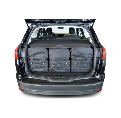 Set maletas especifico FORD Focus III 2011- wagon CAR-BAGS (3x Trolley + 3x Bolsa de mano)