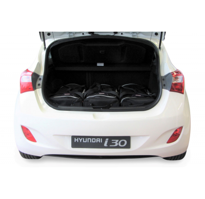 Set maletas especifico HYUNDAI i30 (GD) 2012-2016 5d CAR-BAGS (3x Trolley + 3x Bolsa de mano)