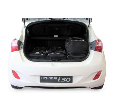 Set maletas especifico HYUNDAI i30 (GD) 2012-2016 5d CAR-BAGS (3x Trolley + 3x Bolsa de mano)