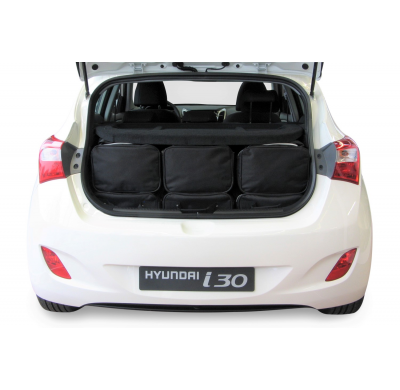 Set maletas especifico HYUNDAI i30 (GD) 2012-2016 5d CAR-BAGS (3x Trolley + 3x Bolsa de mano)