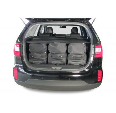 Set maletas especifico KIA Sorento II (XM) 2009-2015 suv CAR-BAGS (3x Trolley + 3x Bolsa de mano)