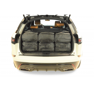 Set maletas especifico LAND ROVER / RANGE ROVER Range Rover Velar (met reservewiel) 2017- suv CAR-BAGS (3x Trolley + 3x Bolsa de