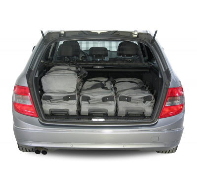 Set maletas especifico MERCEDES-BENZ C-Class estate (S204) 2007-2014 wagon CAR-BAGS (3x Trolley + 3x Bolsa de mano)