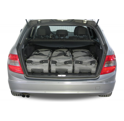 Set maletas especifico MERCEDES-BENZ C-Class estate (S204) 2007-2014 wagon CAR-BAGS (3x Trolley + 3x Bolsa de mano)