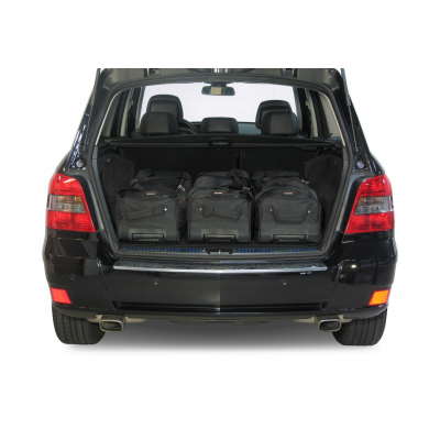 Set maletas especifico MERCEDES-BENZ GLK (X204) 2008-2015 suv CAR-BAGS (3x Trolley + 3x Bolsa de mano)