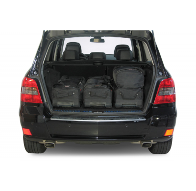 Set maletas especifico MERCEDES-BENZ GLK (X204) 2008-2015 suv CAR-BAGS (3x Trolley + 3x Bolsa de mano)