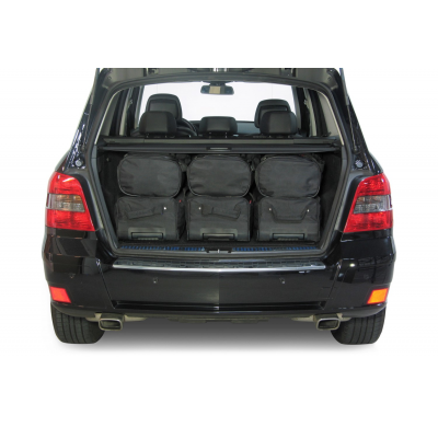 Set maletas especifico MERCEDES-BENZ GLK (X204) 2008-2015 suv CAR-BAGS (3x Trolley + 3x Bolsa de mano)
