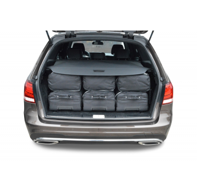 Set maletas especifico MERCEDES-BENZ E-Class estate (S212) 2009-2016 wagon CAR-BAGS (3x Trolley + 3x Bolsa de mano)