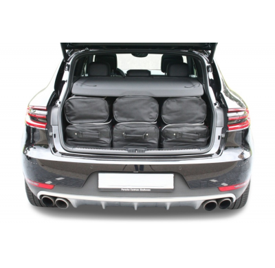 Set maletas especifico PORSCHE Macan (95B) 2014- suv CAR-BAGS (3x Trolley + 3x Bolsa de mano)