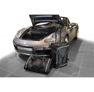 Set maletas especifico PORSCHE Cayman / Boxster (987) 2WD + 4WD without CD-changer 2004-2012 coupé / cabrio CAR-BAGS (1x Trolley