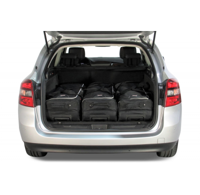 Set maletas especifico RENAULT Laguna III Estate / Grandtour 2007-2015 wagon CAR-BAGS (3x Trolley + 3x Bolsa de mano)