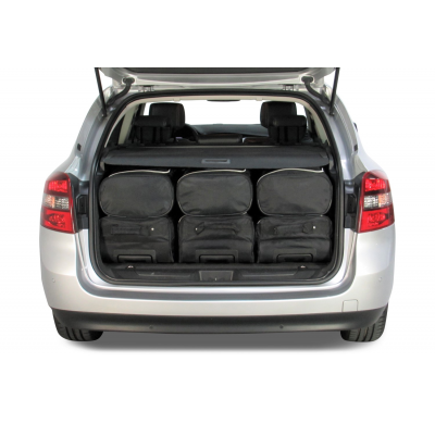 Set maletas especifico RENAULT Laguna III Estate / Grandtour 2007-2015 wagon CAR-BAGS (3x Trolley + 3x Bolsa de mano)
