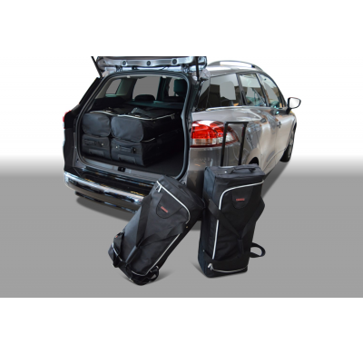 Set maletas especifico RENAULT Clio IV Estate / Grandtour 2013- wagon CAR-BAGS (3x Trolley + 3x Bolsa de mano)