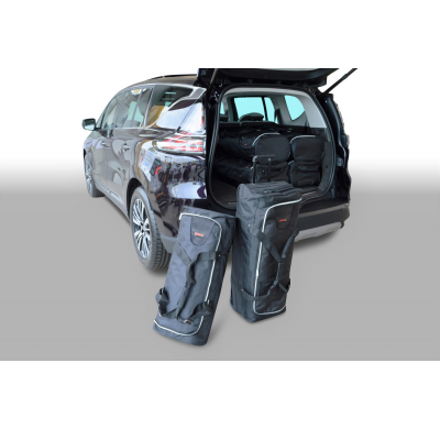 Set maletas especifico RENAULT Espace V 2015- mpv CAR-BAGS (3x Trolley + 3x Bolsa de mano)